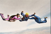 sky diving photo