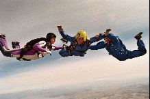 sky diving photo