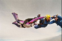 sky diving photo